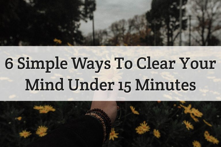 Clear Your Mind Feature Image