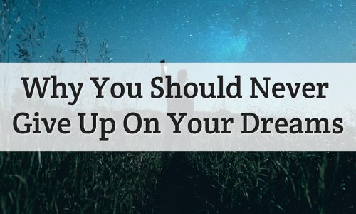 not let go of your dream feature image