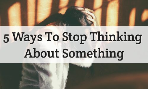 stop thinking about something feature image